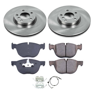 Callahan Brake Parts® - Plain Front Brake Kit