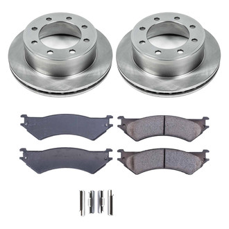 Callahan Brake Parts® - Plain Rear Brake Kit