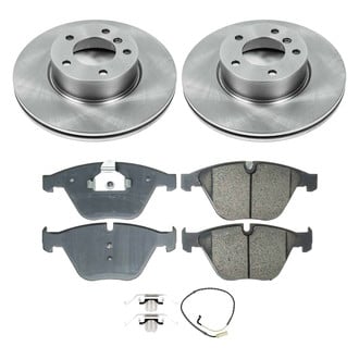 Callahan Brake Parts® - Plain Front Brake Kit