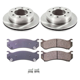Callahan Brake Parts® - Plain Rear Brake Kit