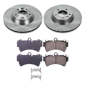Callahan Brake Parts® - Plain Front Brake Kit