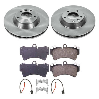 Callahan Brake Parts® - Plain Front Brake Kit