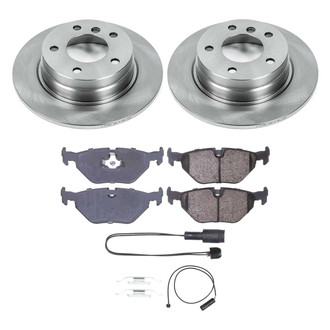 Callahan Brake Parts® - Plain Rear Brake Kit