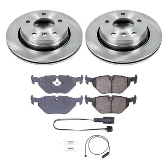 Callahan Brake Parts® - Plain Rear Brake Kit