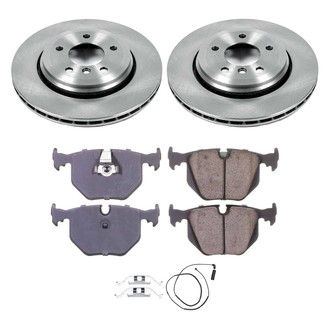Callahan Brake Parts® - Plain Rear Brake Kit