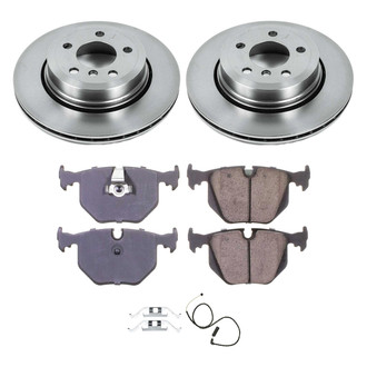 Callahan Brake Parts® - Plain Rear Brake Kit