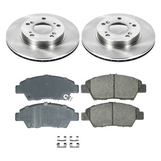 Callahan Brake Parts® - Plain Front Brake Kit