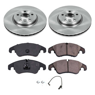 Callahan Brake Parts® - Plain Front Brake Kit