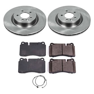 Callahan Brake Parts® - Plain Front Brake Kit