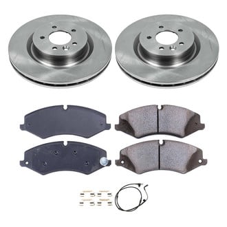 Callahan Brake Parts® - Plain Front Brake Kit