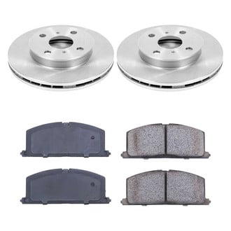 Callahan Brake Parts® - Plain Front Brake Kit