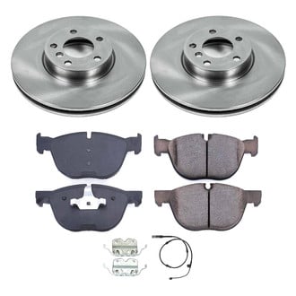 Callahan Brake Parts® - Plain Front Brake Kit