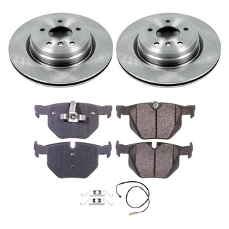 Callahan Brake Parts® - Plain Rear Brake Kit