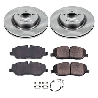 Callahan Brake Parts® - Plain Front Brake Kit