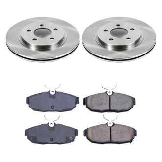 Callahan Brake Parts® - Plain Rear Brake Kit
