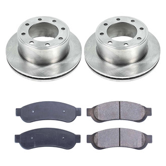 Callahan Brake Parts® - Plain Rear Brake Kit