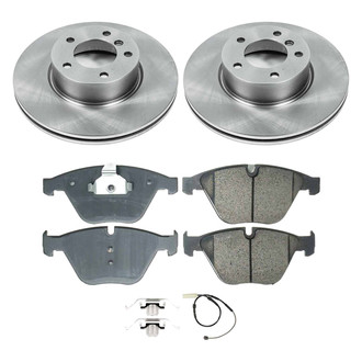 Callahan Brake Parts® - Plain Front Brake Kit