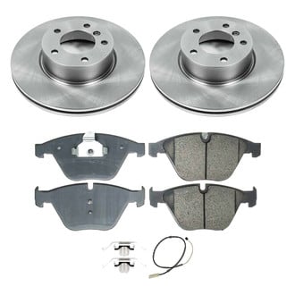 Callahan Brake Parts® - Plain Front Brake Kit