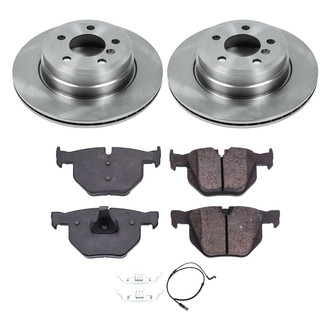 Callahan Brake Parts® - Plain Rear Brake Kit