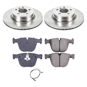 Callahan Brake Parts® - Plain Rear Brake Kit