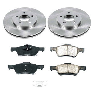 Callahan Brake Parts® - Plain Brake Kit