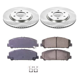 Callahan Brake Parts® - Plain Front Brake Kit