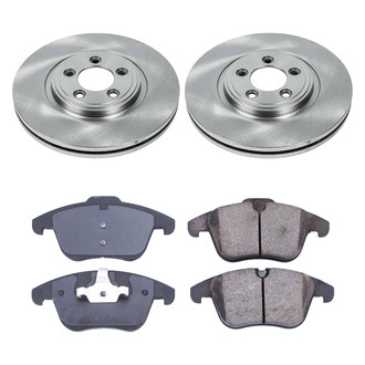 Callahan Brake Parts® - Plain Front Brake Kit