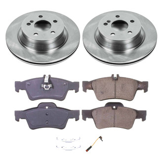 Callahan Brake Parts® - Plain Rear Brake Kit