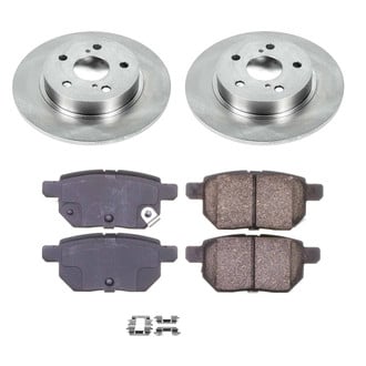 Callahan Brake Parts® - Plain Rear Brake Kit