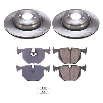Callahan Brake Parts® - Plain Rear Brake Kit
