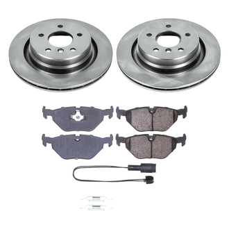 Callahan Brake Parts® - Plain Rear Brake Kit