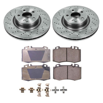 Callahan Brake Parts® - Plain Front Brake Kit