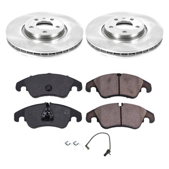 Callahan Brake Parts® - Plain Front Brake Kit