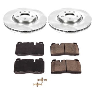 Callahan Brake Parts® - Plain Front Brake Kit