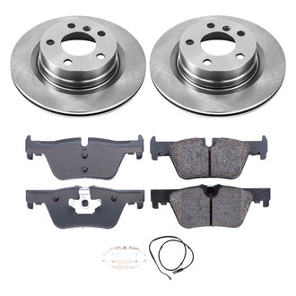 Callahan Brake Parts® - Plain Rear Brake Kit