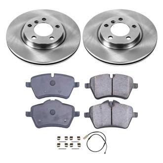 Callahan Brake Parts® - Plain Front Brake Kit