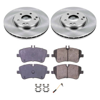 Callahan Brake Parts® - Plain Front Brake Kit