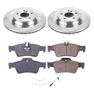 Callahan Brake Parts® - Plain Rear Brake Kit