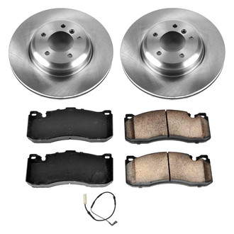Callahan Brake Parts® - Plain Front Brake Kit