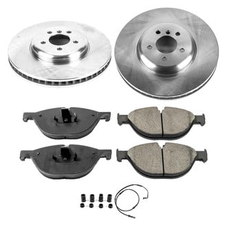 Callahan Brake Parts® - Plain Front Brake Kit