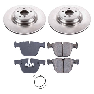 Callahan Brake Parts® - Plain Rear Brake Kit