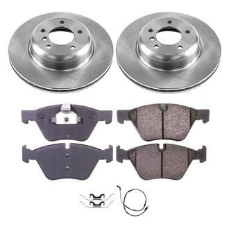 Callahan Brake Parts® - Plain Front Brake Kit