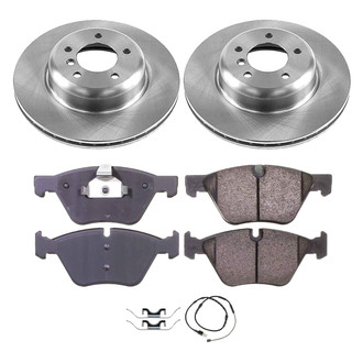 Callahan Brake Parts® - Plain Front Brake Kit