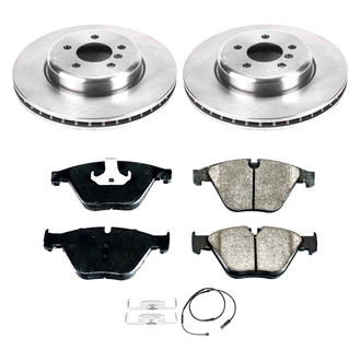 Callahan Brake Parts® - Plain Front Brake Kit