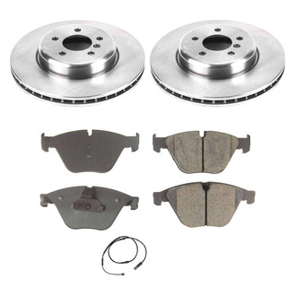 Callahan Brake Parts® - Plain Front Brake Kit