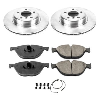 Callahan Brake Parts® - Plain Front Brake Kit