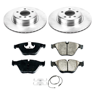 Callahan Brake Parts® - Plain Front Brake Kit