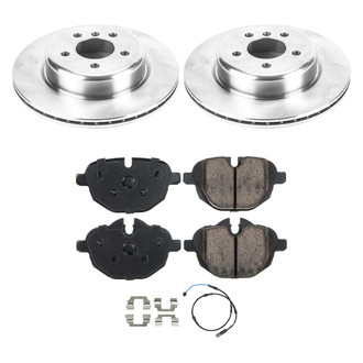 Callahan Brake Parts® - Plain Rear Brake Kit