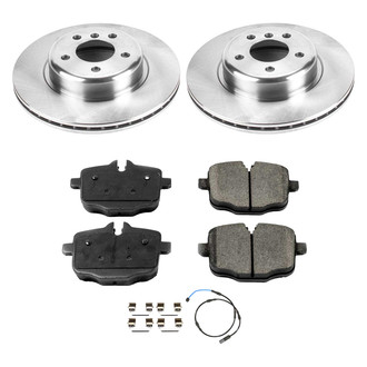 Callahan Brake Parts® - Plain Rear Brake Kit