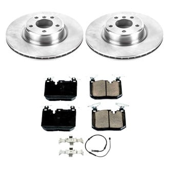 Callahan Brake Parts® - Plain Front Brake Kit
